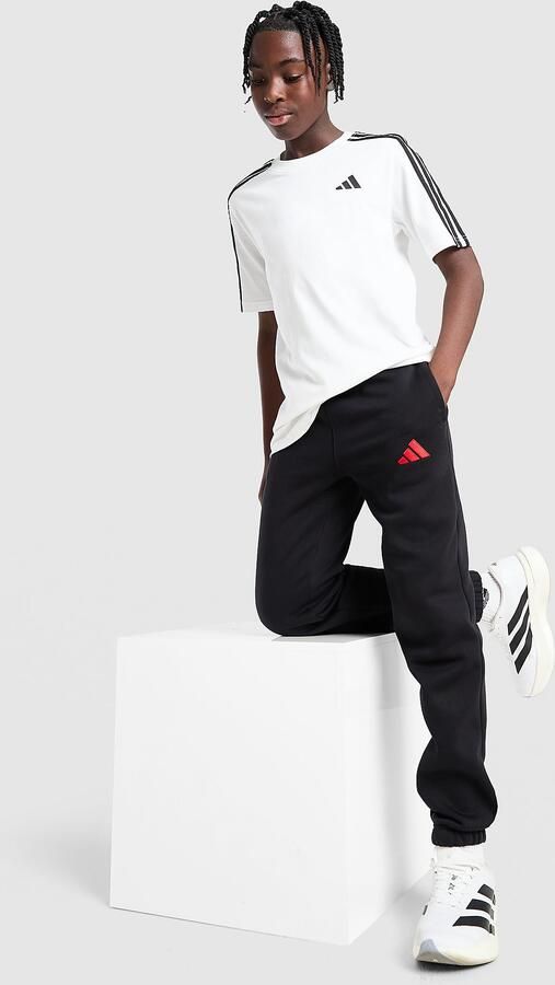 Adidas Raglan Joggers Junior Zwart Kind Zwart