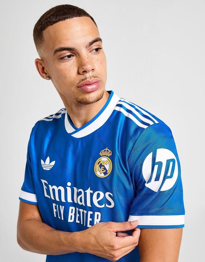 Adidas Real Madrid 25 26 Authentiek Derde Shirt Blauw- Heren Blauw - Foto 7
