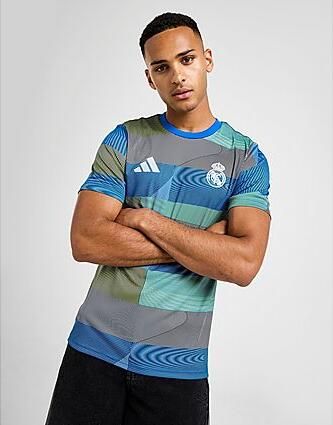 Adidas Real Madrid Pre Match Shirt Blauw- Heren Blauw - Foto 7