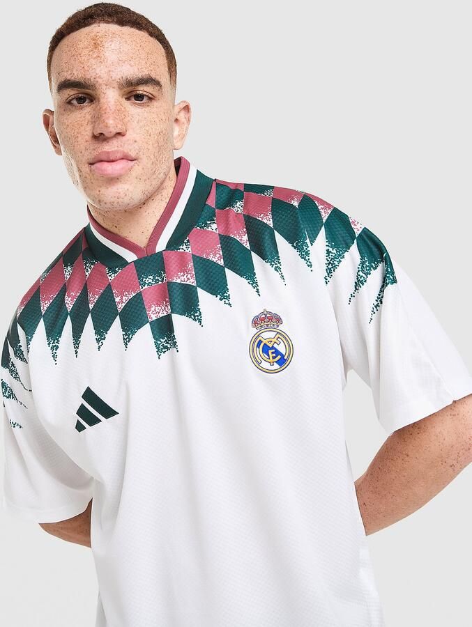 Adidas Real Madrid Stadium Shirt Wit- Heren Wit