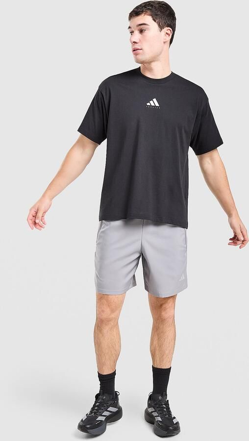 Adidas Run Graphic T-Shirt Zwart- Heren Zwart