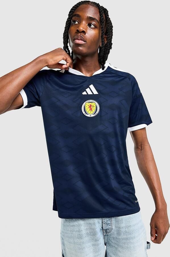 Adidas Scotland 2026 Home Shirt Blauw- Heren Blauw