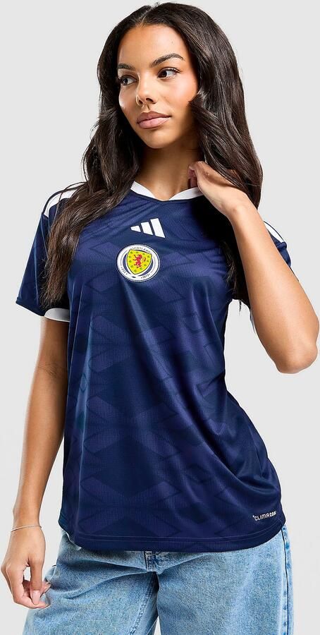 Adidas Scotland 2026 Home Shirt Dames Blauw- Dames Blauw