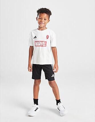Adidas Spider- T-Shirt Shorts Set Children Wit - Foto 7