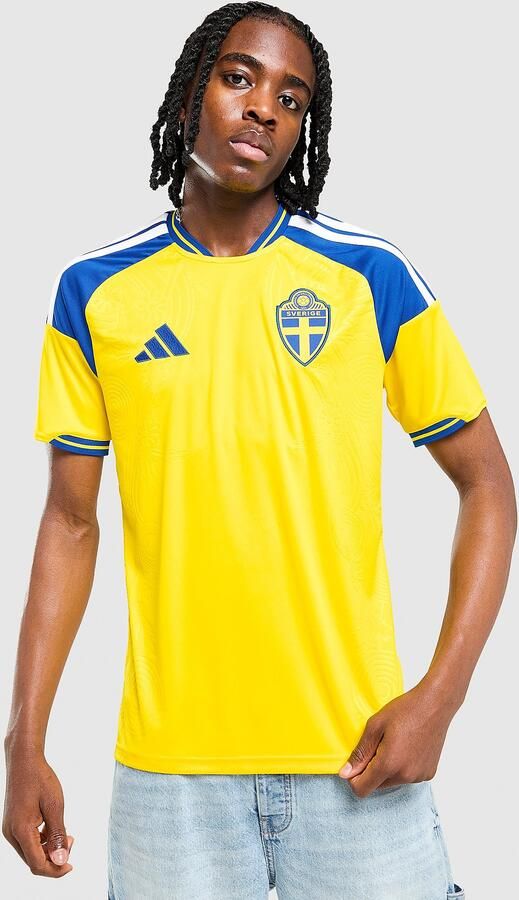 Adidas Sweden 2026 Home Shirt Geel- Heren Geel