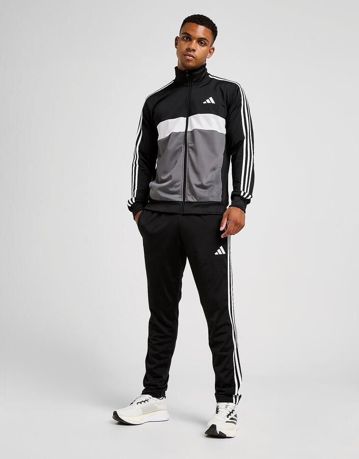 Adidas Tiberio Tracksuit Zwart- Heren Zwart
