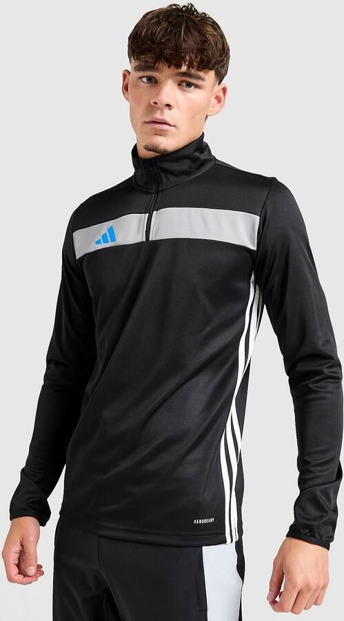 Adidas Tiro 25 1 4 Zip Training Top Zwart- Heren Zwart