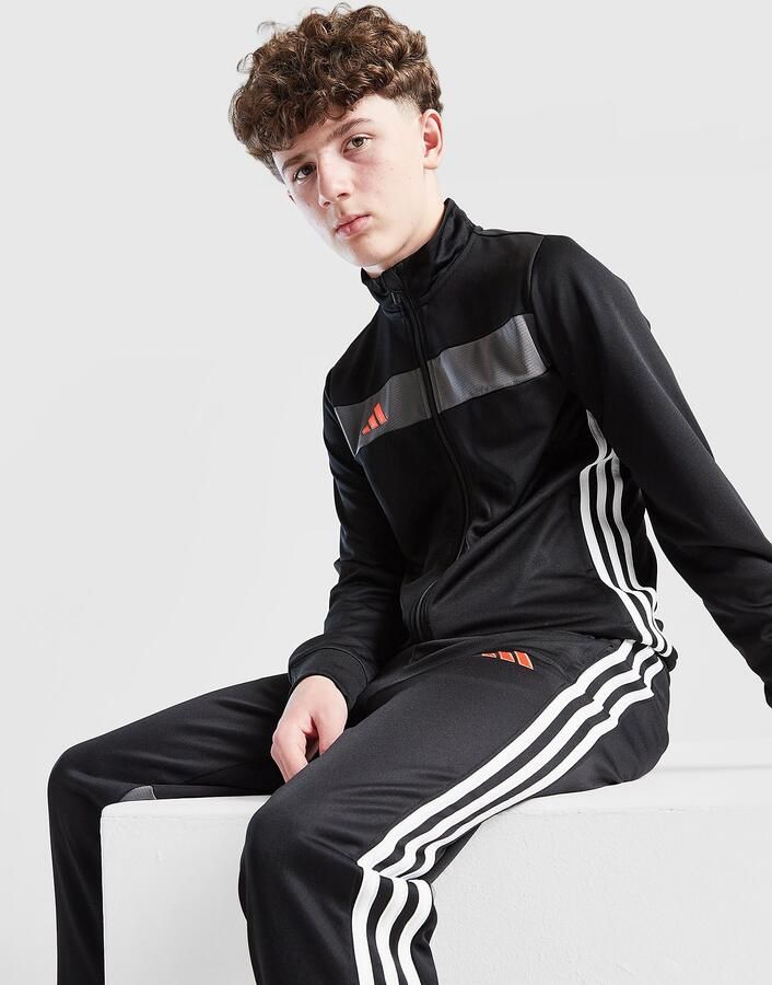 Adidas Tiro 25 Tracksuit Junior Zwart
