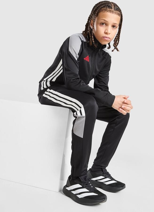 Adidas Tiro 25 Tracksuit Junior Zwart