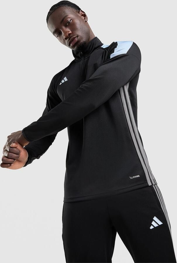 Adidas Tiro 26 1 4 Zip Training Top Zwart- Heren Zwart