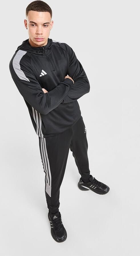 Adidas Tiro 26 Essentials 1 4 Zip Hoodie Zwart- Heren Zwart