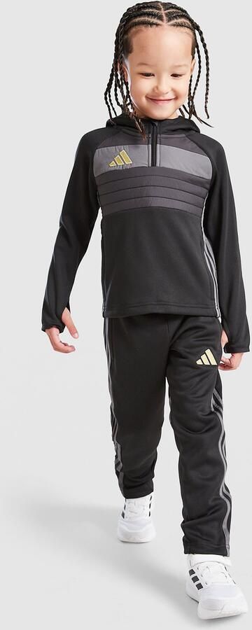 Adidas Tiro Winterized Tracksuit Children Zwart Kind Zwart
