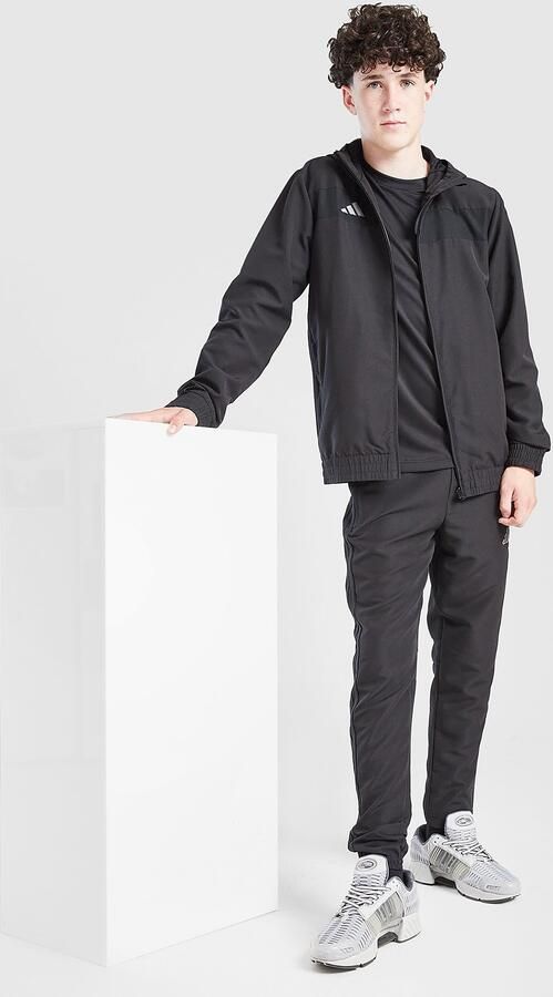 Adidas Tiro Woven Jacket Junior Zwart