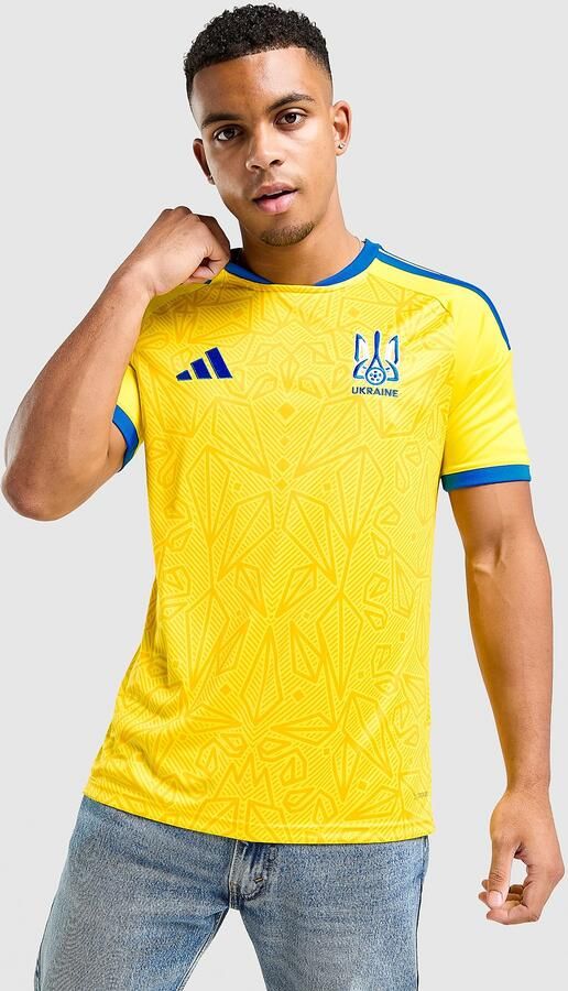 Adidas Ukraine 2026 Home Shirt Geel- Heren Geel