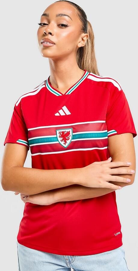 Adidas Wales 2026 Home Shirt Dames Rood- Dames Rood