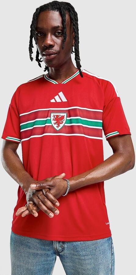 Adidas Wales 2026 Home Shirt Rood- Heren Rood