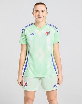 Adidas Wales WEC 2025 Away Shorts Green- Dames Green