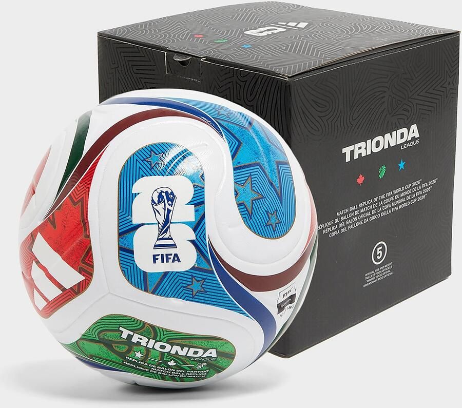 Adidas World Cup 26 Trionda League Box Football Wit- Wit - Foto 2