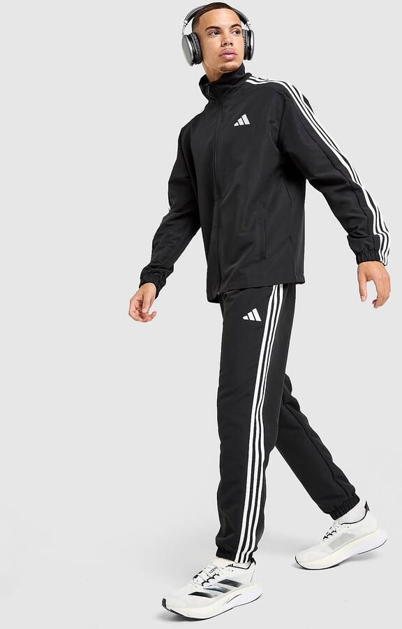 Adidas Woven Tracksuit Zwart- Heren Zwart