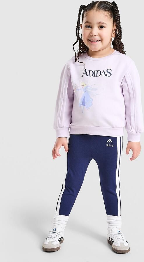 Adidas X Disney ' Frozen Crew Set Infant Paars - Foto 5