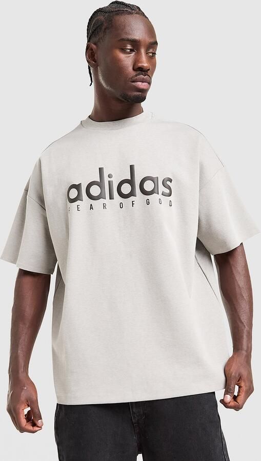 Adidas x Fear Of God Athetlics Performance T-Shirt Grijs- Heren Grijs