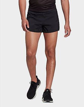 Adidas Adizero Engineered Split Short Black- Heren