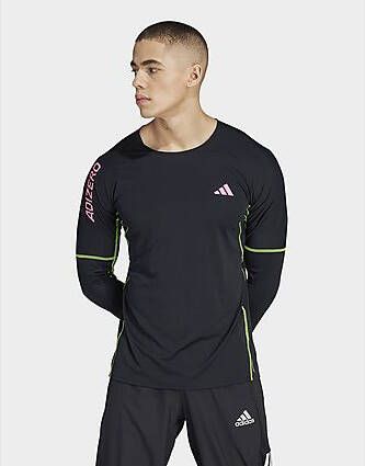 Adidas Adizero Running Longsleeve Black- Heren