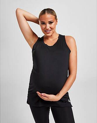 Adidas Maternity Sport Tank Top Black White- Dames
