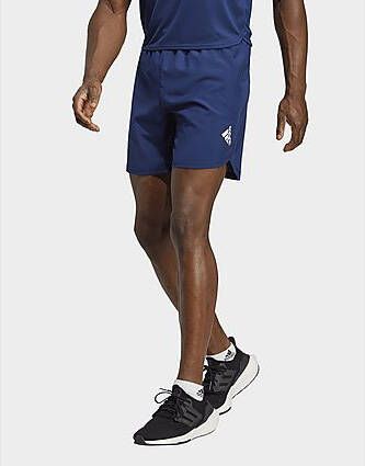 Adidas AEROREADY Designed for Movement Short Dark Blue White- Heren