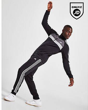 Adidas Badge of Sport Colour Block Fleece Trainingspak Heren Black- Heren