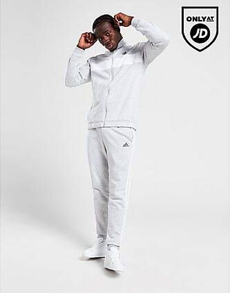 Adidas Badge of Sport Colour Block Fleece Trainingspak Heren Grey- Heren