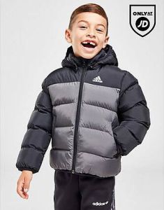 Adidas Badge Of Sport Padded Jacket Children Grey