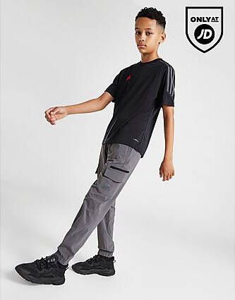 Adidas Badge of Sport Woven Cargo Pants Junior Grey