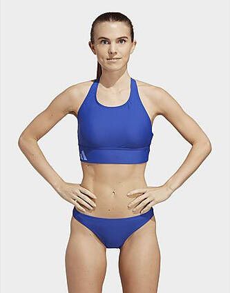Adidas Branded Beach Bikini Semi Lucid Blue Blue Fusion- Dames
