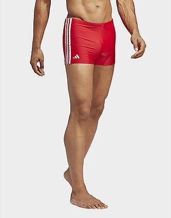 Adidas Classic 3-Stripes Zwemboxer Better Scarlet White- Heren