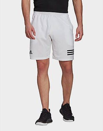 Adidas Club Tennis 3-Stripes Short White Black- Heren