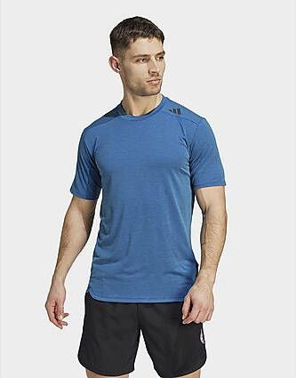 Adidas Designed for Training AEROREADY HIIT Color-Shift Training T-shirt Lucid Blue Pulse Mint- Heren