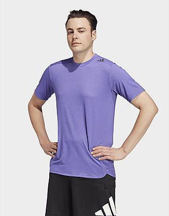 Adidas Designed for Training AEROREADY HIIT Color-Shift Training T-shirt Purple Rush- Heren