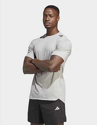 Adidas Designed for Training T-shirt Mgh Solid Grey- Heren