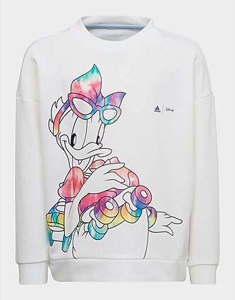 Adidas Disney Daisy Duck Sweatshirt White Clear Sky