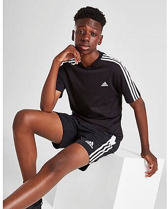 Adidas Essentials 3-Stripes T-shirt Black White