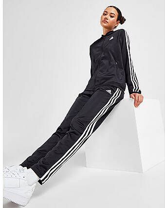 Adidas Essentials 3-Stripes Trainingspak Black White- Dames