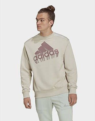 Adidas Essentials Brand Love Sweatshirt (Uniseks) Aluminium Purple- Dames