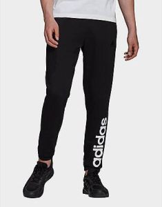 Adidas Essentials Fleece Tapered Broek Black- Heren