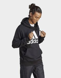 Adidas Essentials French Terry Big Logo Hoodie Black- Heren
