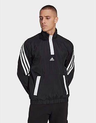 Adidas Future Icons 3-Stripes Woven Sweater Black- Heren
