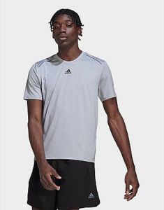 Adidas HIIT Training T-shirt Halo Silver Heren