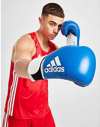 Adidas Hybrid 100 Boxing Gloves Blue- Heren