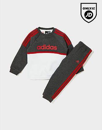 Adidas Originals Linear Crew Tracksuit Infant Grey Kind