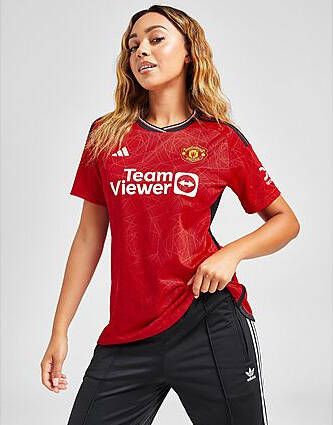 Adidas Manchester United FC 2023 24 Home Shirt Dames Team Collegiate Red- Dames